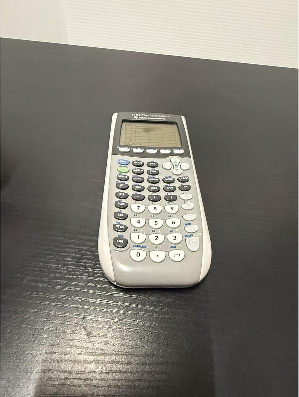 Texas Instrument Calculator Ti-84plus  Silver Edition ~ No Cover See Screen